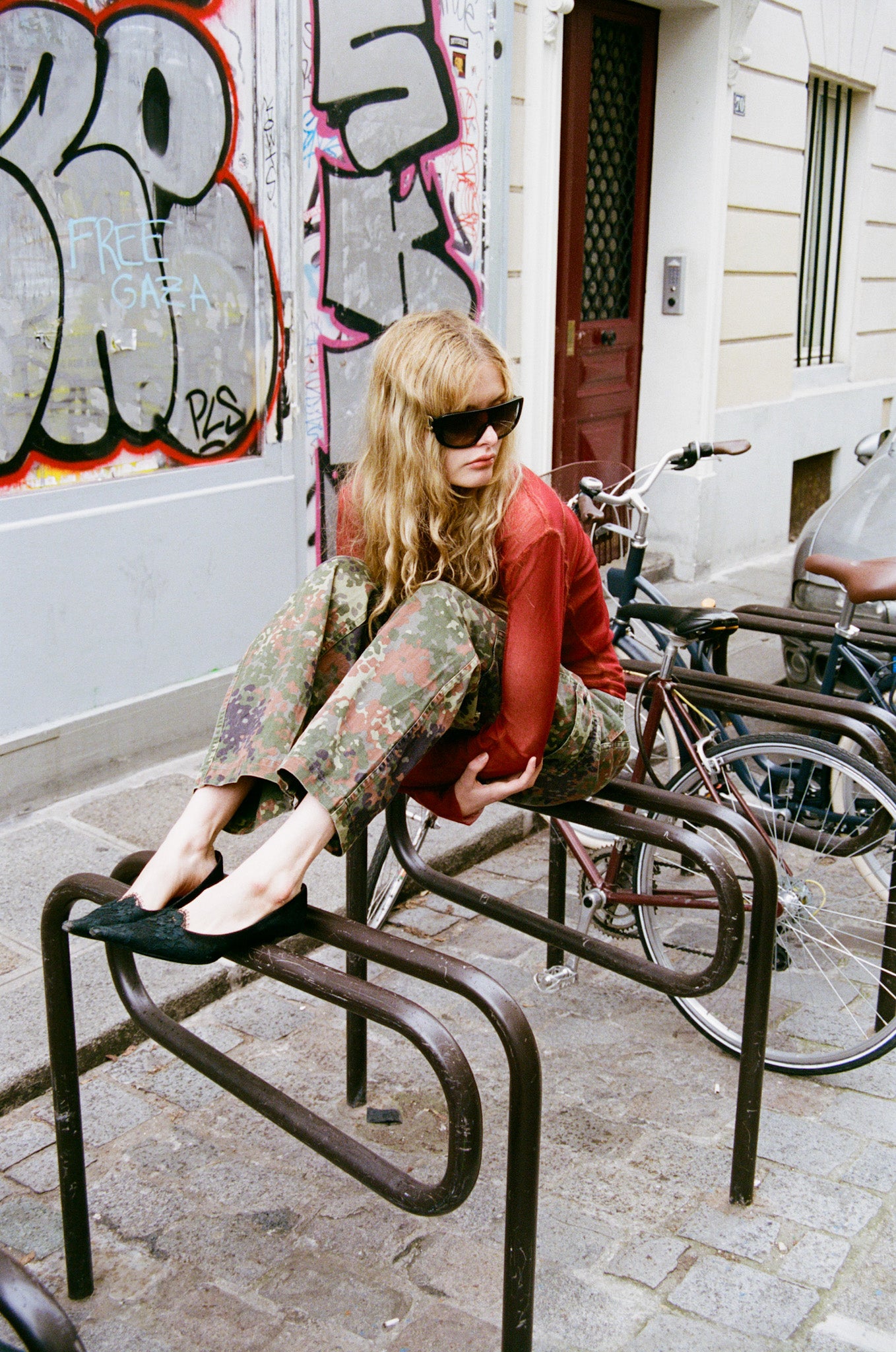 Carel kitten heels
