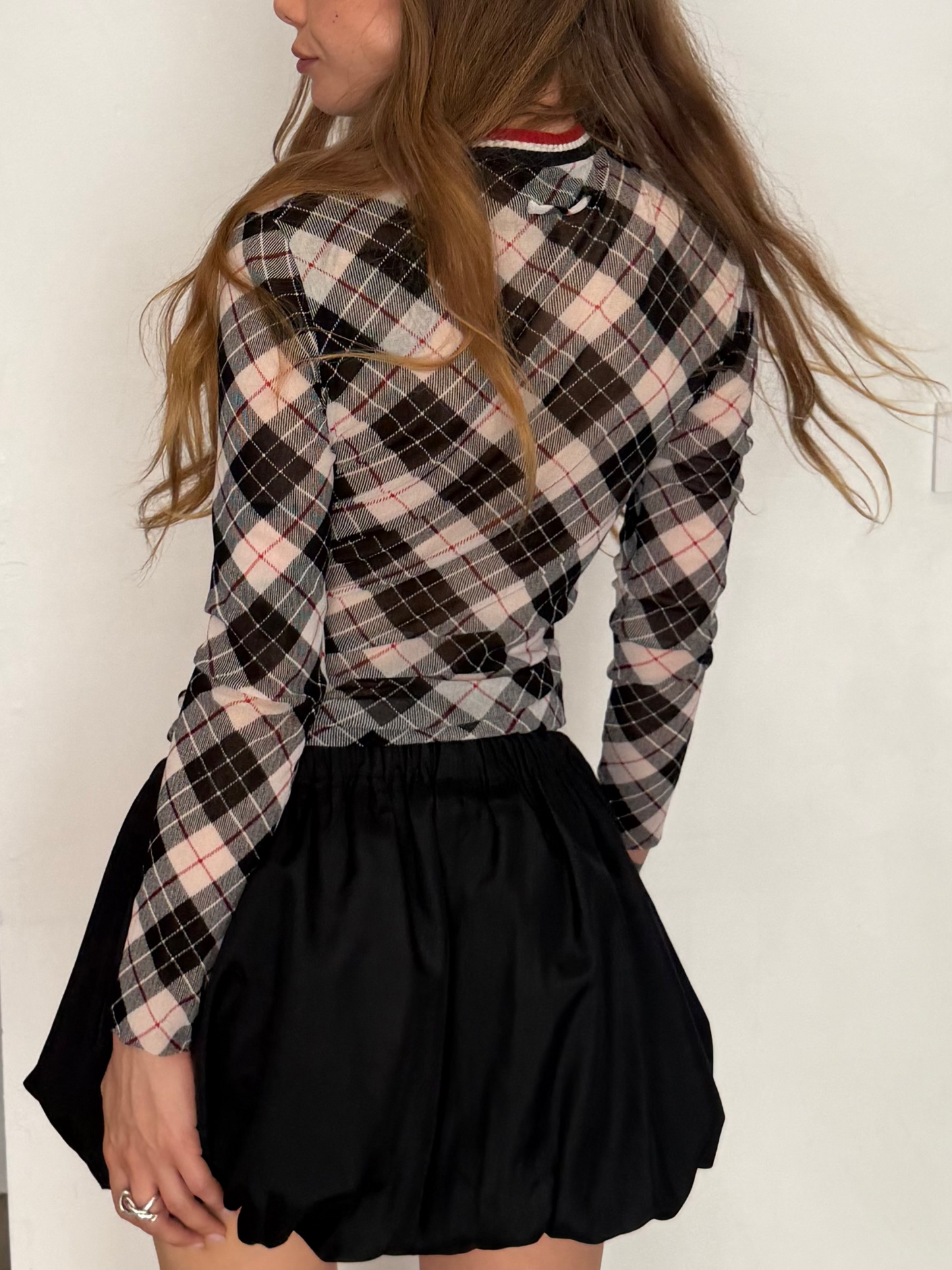 Jean Paul Gaultier Mesh Long-Sleeve