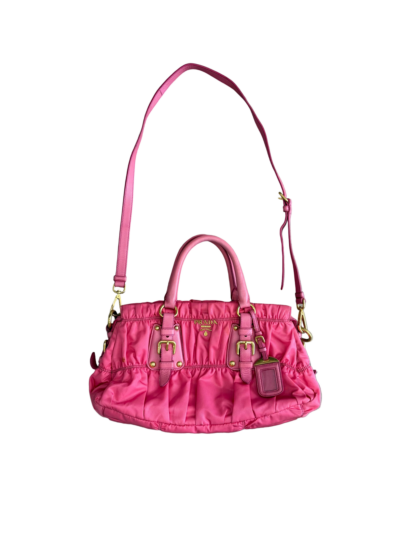 Prada Pink Nylon Bag
