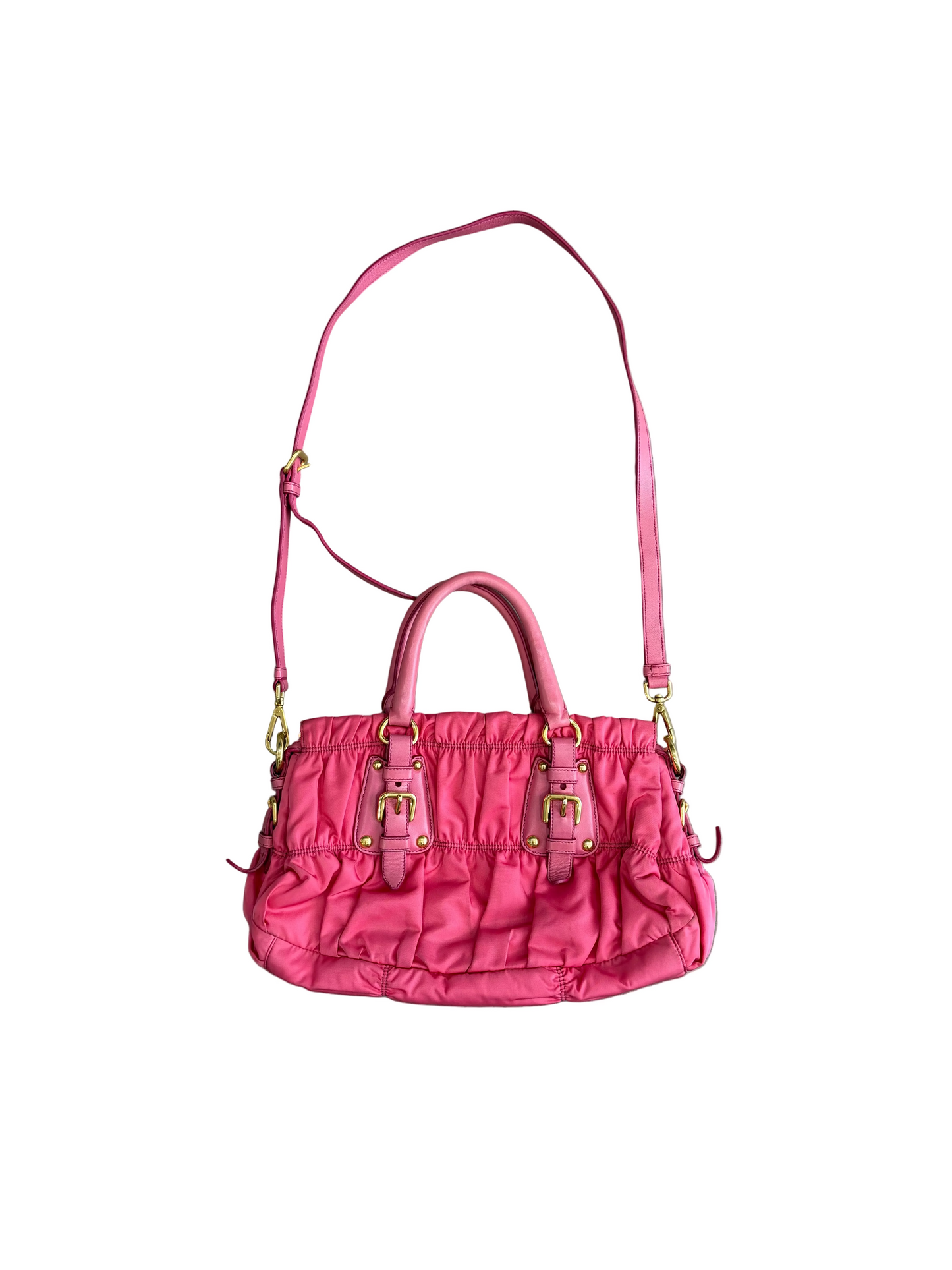 Prada Pink Nylon Bag