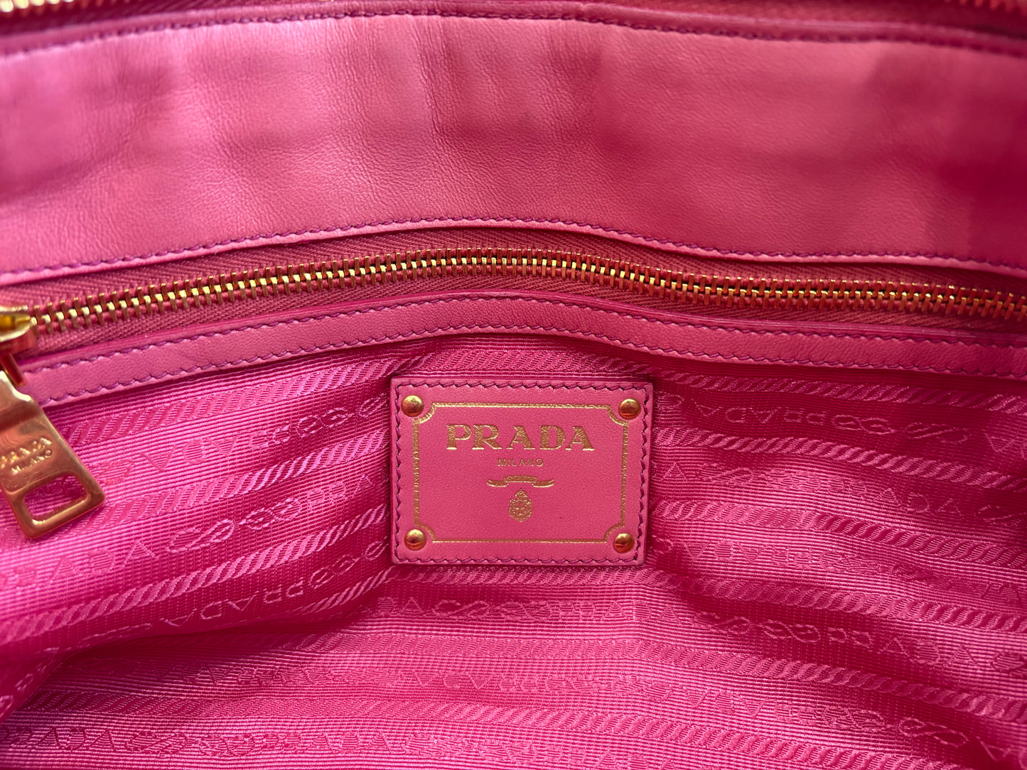 Prada Pink Nylon Bag