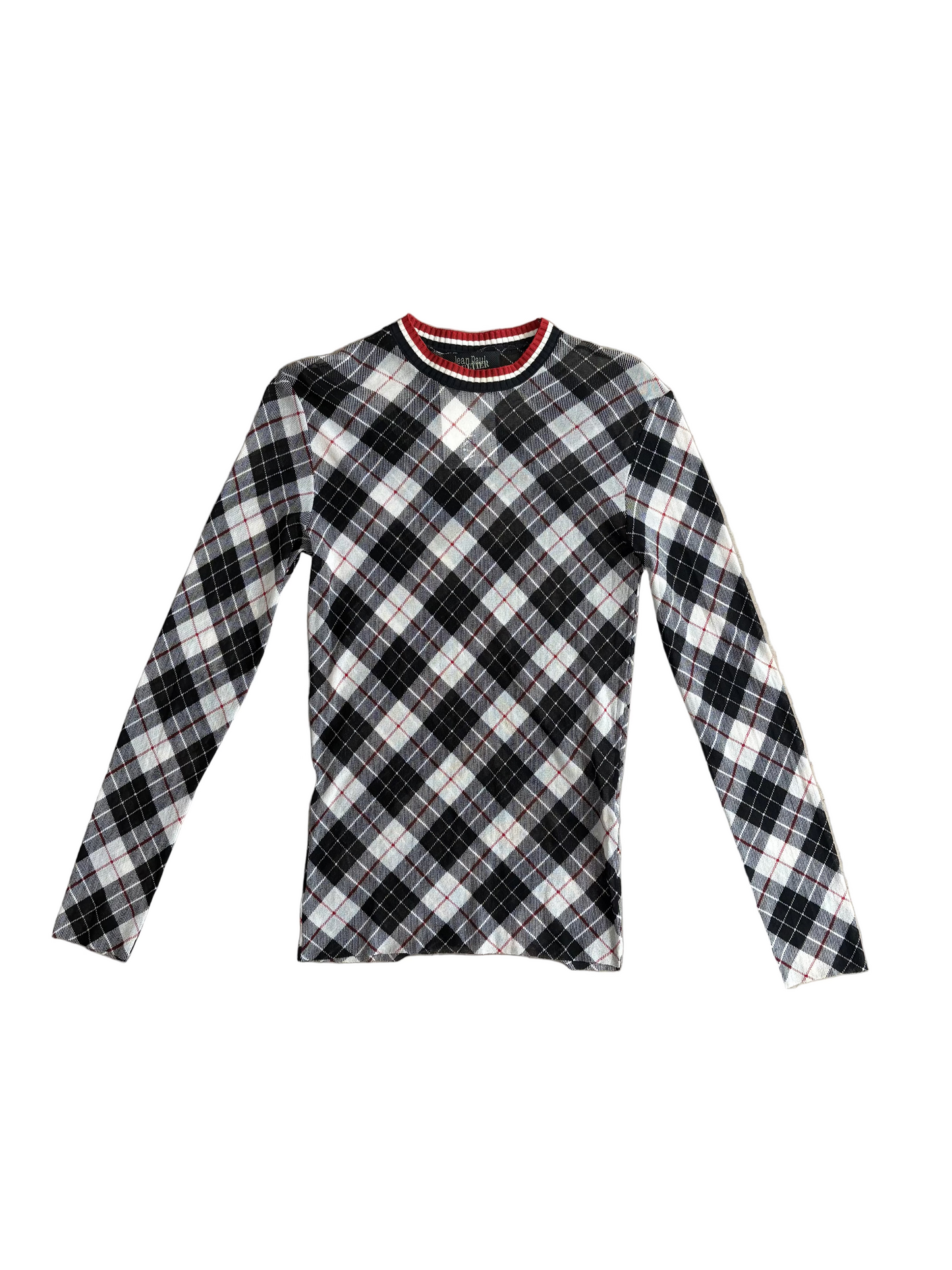 Jean Paul Gaultier Mesh Long-Sleeve